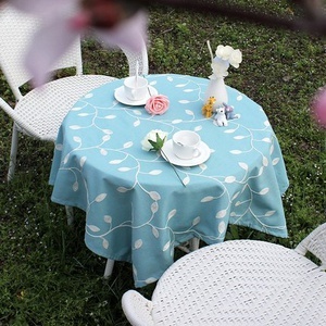 家居布艺 绣花桌布与韩式台布的魅力与定制优势